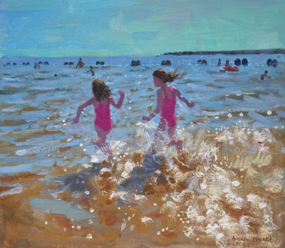 Schizzi nel mare, Clacton. 2014 da Andrew Macara